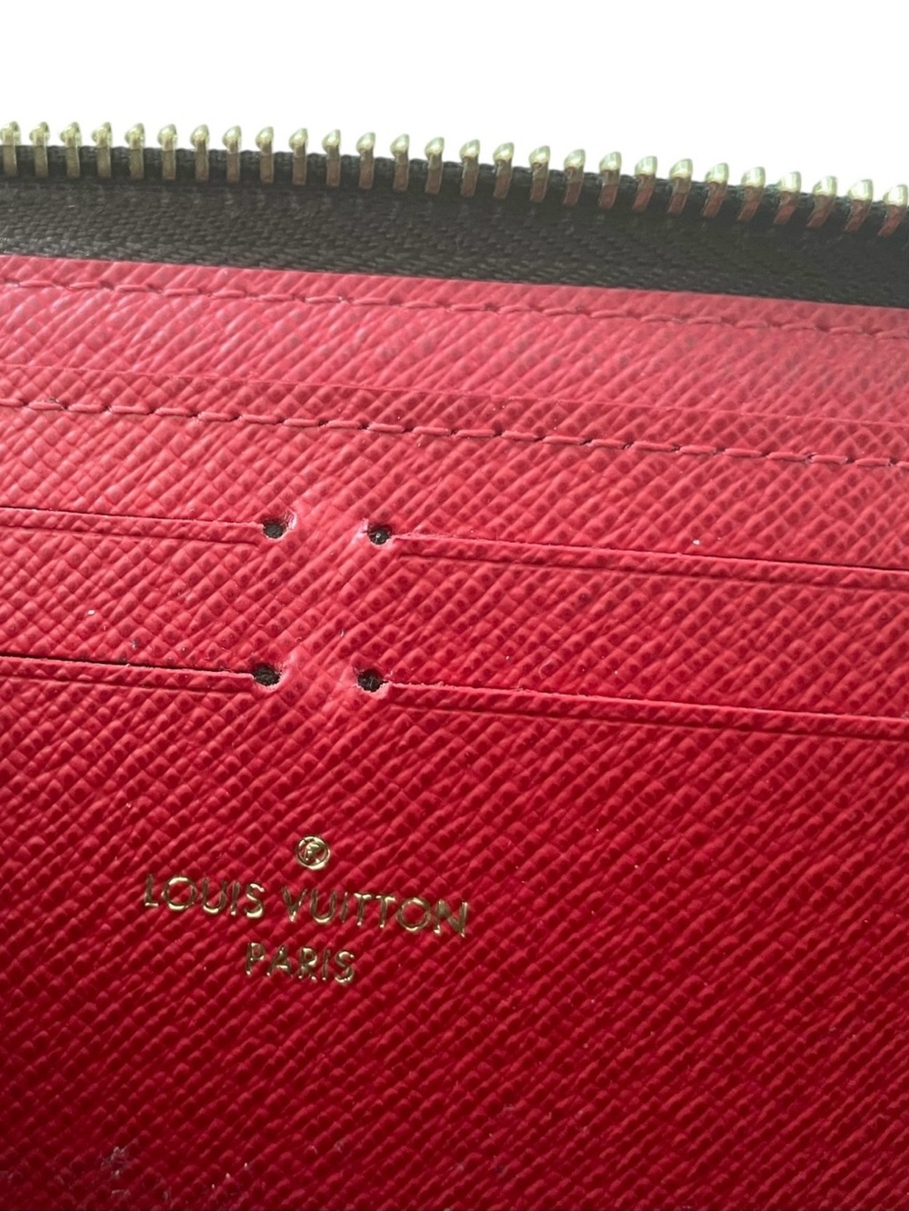Louis Vuitton Clemence Long Wallet Damier Ebene - Picture 7 of 7